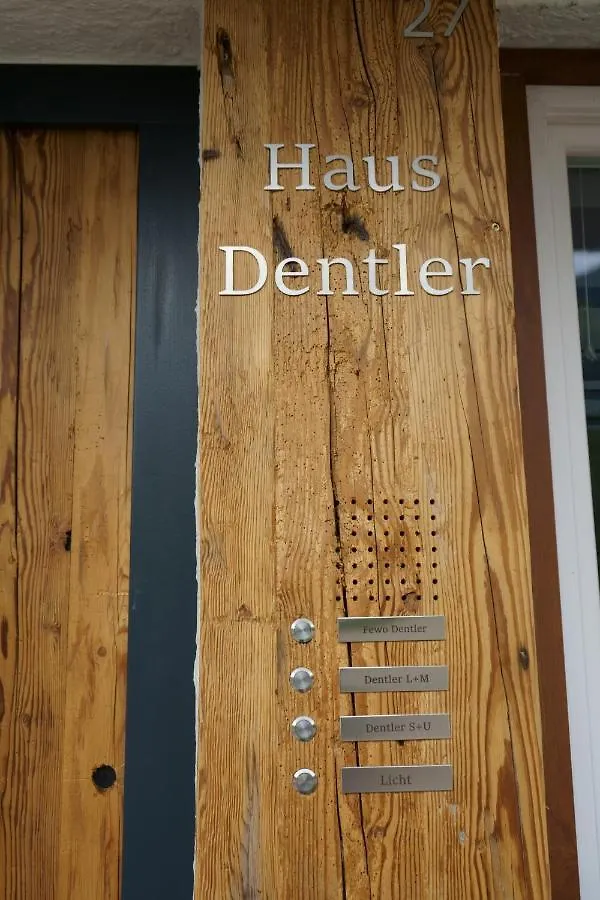 Ferienwohnung Dentler Oberstdorf